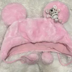 ディズニー ミニー ピンクキラキラ ファンキャップ