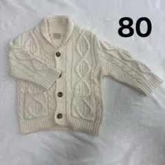 プティマイン ベビーカーディガン