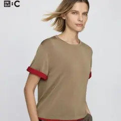 新品 UNIQLO C ボクシーニットT