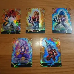 ロ*ン様 エナジーマーカー　ノーマル版　ドラゴンボール　5種セット