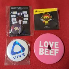 缶バッジ　ピンバッジ