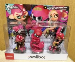 スプラトゥーン amiibo トリプルセット タコガール/タコ/タコボーイ