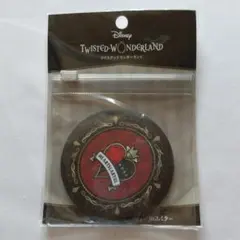 ツイステ ハーツラビュル寮 エンブレム 布缶ミラー