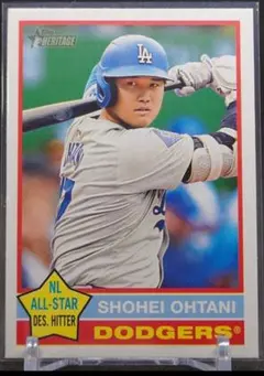 ☀️大谷翔平 2025 topps Heritage NL All-Star⭐