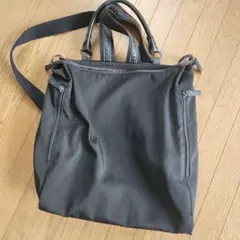 ear papillonner 撥水スクエアリュック 2way ブラックのサムネイル
