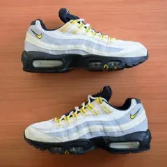 Nike Air Max 95 Essential 26.0 イエロー グレー