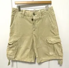 ABERCROMBIE&FITCH ビンテージ加工ペンキ加工ショーツ