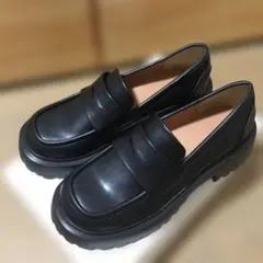 よ*い様 moussy マウジー　ローファー　BLK Sのサムネイル