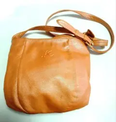 キタムラ　ショルダーバッグ　オレンジ