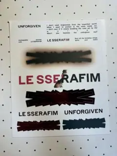 LE SSERAFIM ステッカー