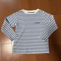 mont-bell キッズ 長袖カットソー ボーダー 110cm