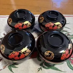 蓋つき雑煮椀 2客セット 梅柄 和食器 - メルカリ