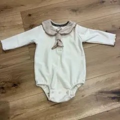 &mignon アンドミニョン 襟付きロンパース 70cm