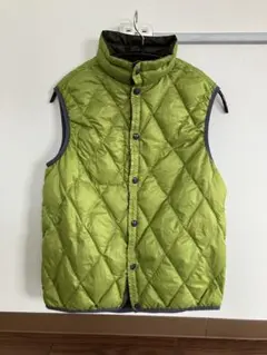 【24h以内発送】DOPE&DRAKKER ダウンベスト　黄緑　グリーン