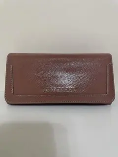 バーバリー　長財布　ピンクベージュ