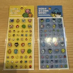 たまごっち　タイルシール　ドロップブロックシール　2枚