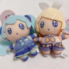 初音ミク 鏡音リン ダイソー セリア キャンドゥ 百均 ぬいぐるみ キーホルダー