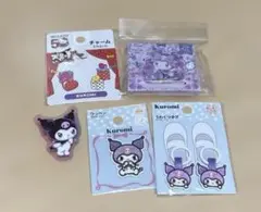 Kuromi キャラクターグッズ 5点セット