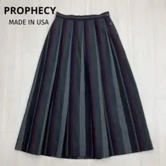 PROPHECY マルチ プリーツ ウール スカート USA製