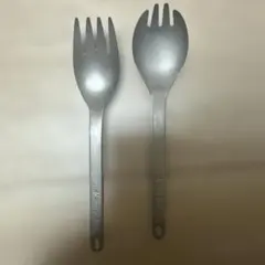 スノーピーク　スクー&チタン先割れスプーンのサムネイル