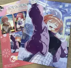 一番くじ　五等分の花嫁 中野四葉セット　イラストボード　アクスタ　缶バッジ