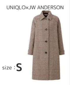 美品＊即日発送＊UNIQLO×J&W Anderson チェックコート コラボ - メルカリ