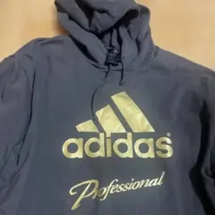 adidas Professional パーカー 黒xo siz