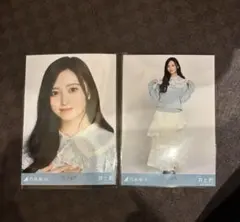 乃木坂46 久保史緒里卒業コンサート　生写真 襟付きコーデ　井上和 ヨリヒキ