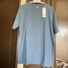 新品タグ付き　UNIQLO U クルーネックTシャツ XL くすみブルー
