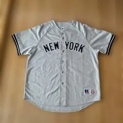 NEW YORK Yankeesヤンキース ユニフォーム　デレク•ジター グレーのサムネイル