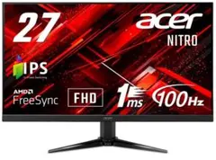 【新品未開封】Acer ゲーミングモニター QG271Ebmiix 27インチ