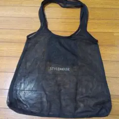 15日までお値下げ 美品　STYLEMIXER メッシュ トートバッグ ブラック