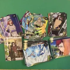 NARUTO ミナト クシナ オビト リン 4枚がつながるカードセットKAYOU