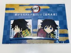 鬼滅の刃 冨岡義勇 ジャンプショップ 缶バッジ スクエア アナザー