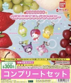 サンリオキャラクターズ くだものめじるしアクセサリー コンプリートセット