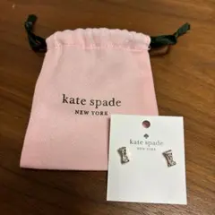 kate spade 骨型ピアス オリジナルポーチ付き