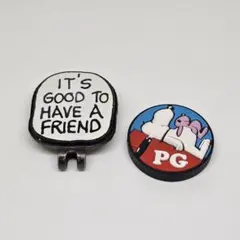 レア　PEANUTS スヌーピー ゴルフマーカーのサムネイル