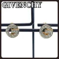 GIVENCHY ジバンシィ イヤリング ゴールド ロゴ クリップ式