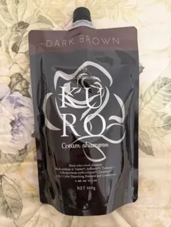 VALANROSE KURO クリームシャンプー ダークブラウン 400g】 - メルカリ