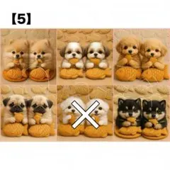 【5】りんご様パネル（ポメ・シーズ・トイプ・パグ・柴）