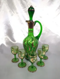 ボヘミアガラス‐ピッチャー＆グラスセット BOHEMIA Glass ボヘミア グラス ピッチャー グラスセット BOHEMIA