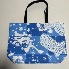海人 UMINCHU トートバッグ 大　ブルーのサムネイル