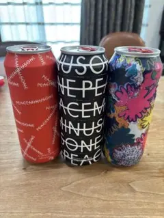 PEACEMINUSONE ハイボールデイジー+レッド+ブラック3本　コンプ