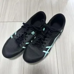 ASICS スパイクシューズ ブラック/ミント - メルカリ