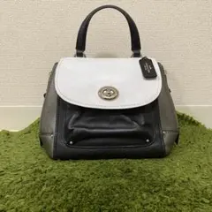 COACH ショルダーバック ターンロック リュック F31506