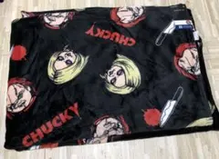チャッキー　ブランケット　シングル　新品　CHUCKY 毛布　モコモコ掛け布団