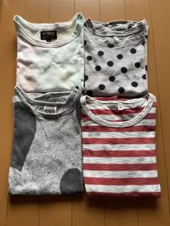 キッズtシャツ4枚　130✖︎2枚＆140✖︎2枚