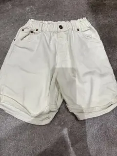 ZARAキッズpaperbagショートパンツ152アイボリー