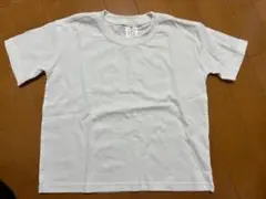 キッズ 半袖Tシャツ ホワイト 110cm