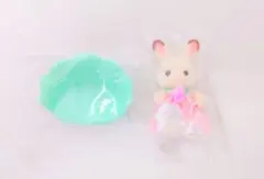 シルバニアファミリー　ゆめいろマーメイド　ショコラウサギの赤ちゃん　赤ちゃん家具